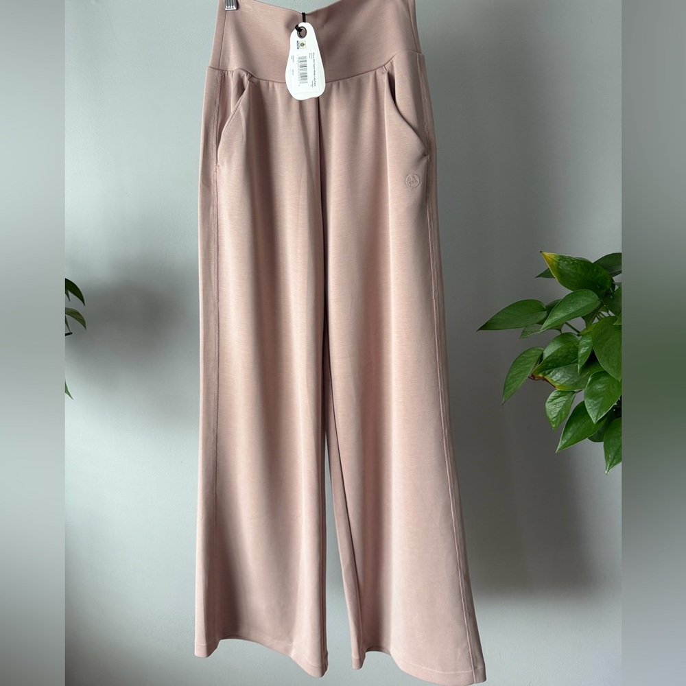 NWT Prana Hot Spell Wide Leg Pants - Blush Pink. Womens XS